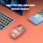 Transparent Wireless Bluetooth Mouse