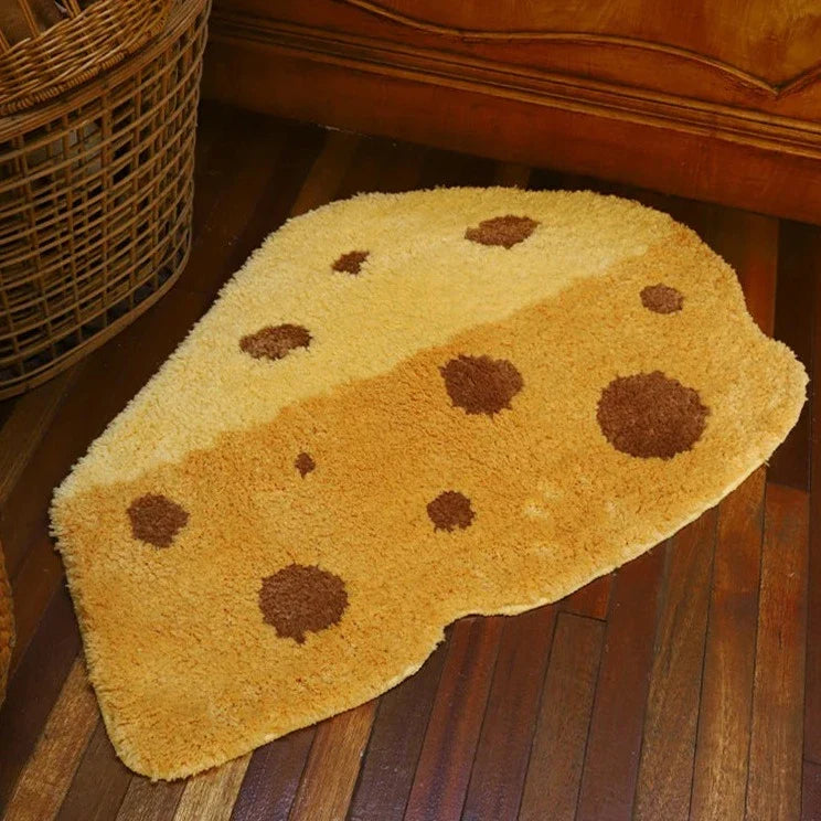 Cartoon Cheese Rug