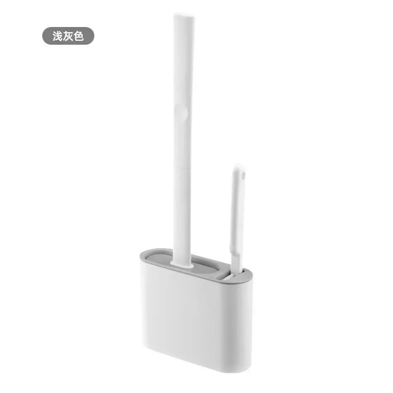 FlexiClean Silicone Toilet Brush Set