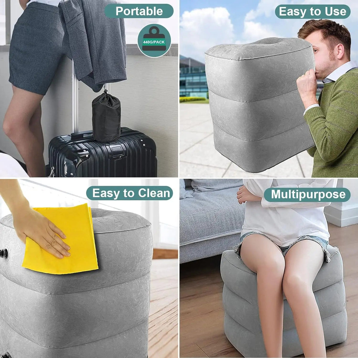LuxAir ComfortSoles | The ultimate foot support for travelers