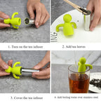 Relaxing Human Shape Tea Infuser