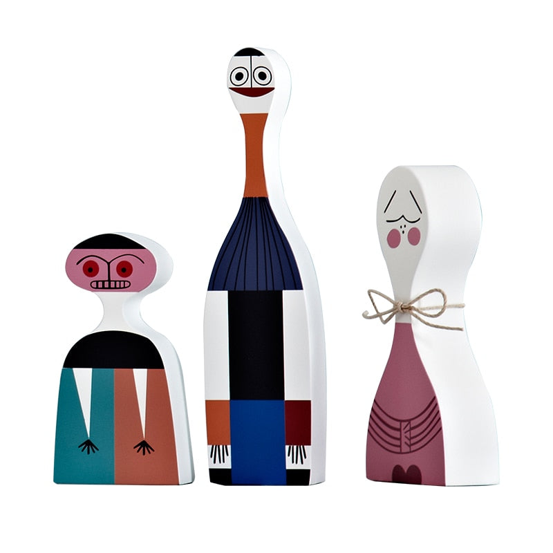 Handcrafted Wooden Figures