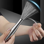 Edge Cleaner Long-Handle Pan Brush