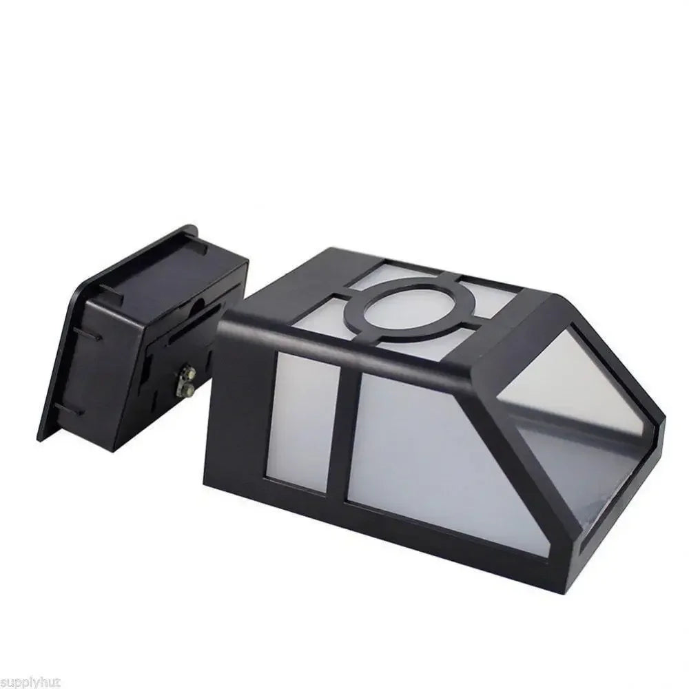 Solar Wall Light with LED – Modern Outdoor Lighting for Garden & Terrace, Wall Lamps