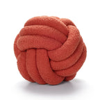 Boucle Rope Knot Ball Cushion