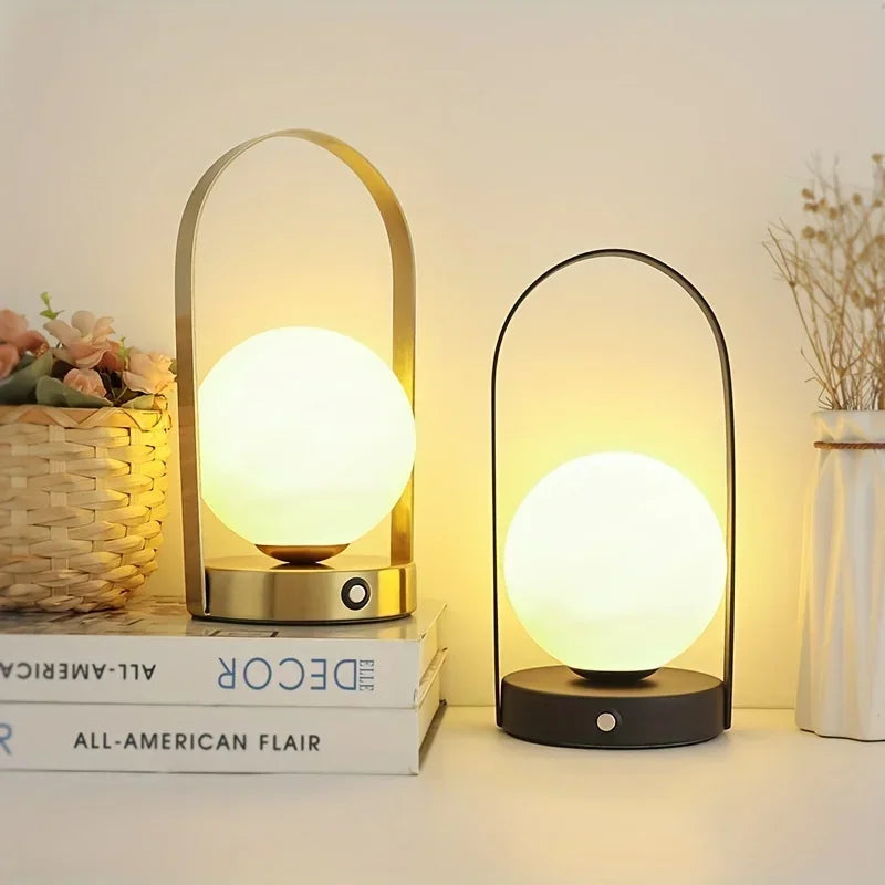 Wireless Rechargeable Outdoor Table Lamp – LED Garden Light
