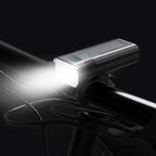 LED bike light with 5000 lumens for maximum safety when riding at night