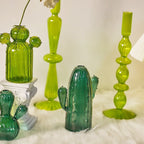 Cactus Glass Vase