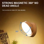 LumiFlex360 LED Night Light | Motion Sensor | 360° Rotatable | Rechargeable | Magnetic & Wireless