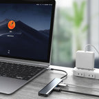 Thunderbolt 3 USB-C Hub with HDMI, PD, SD/TF for MacBook Air M1 and iPad Pro