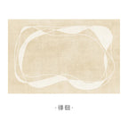 Plush Area Rug with Non-Slip Backing for Bedroom or Living Room