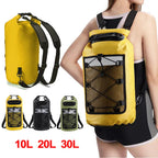 Waterproof Dry Bag AQUARIX Motion | 10/20/30 L | Rolltop & Shoulder Strap | For Kayak, Beach & Trekking