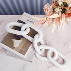 Modern Wooden Chain Link Decor
