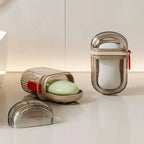 Travel soap holder for effortless hygiene on the go
