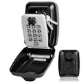 Waterproof Wall-Mounted Key Safe Box – Outdoor Lockable Key Storage with Combination Code