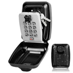 Waterproof Wall-Mounted Key Safe Box – Outdoor Lockable Key Storage with Combination Code