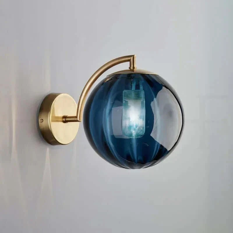 Colorful Glass Modern Wall Lamp