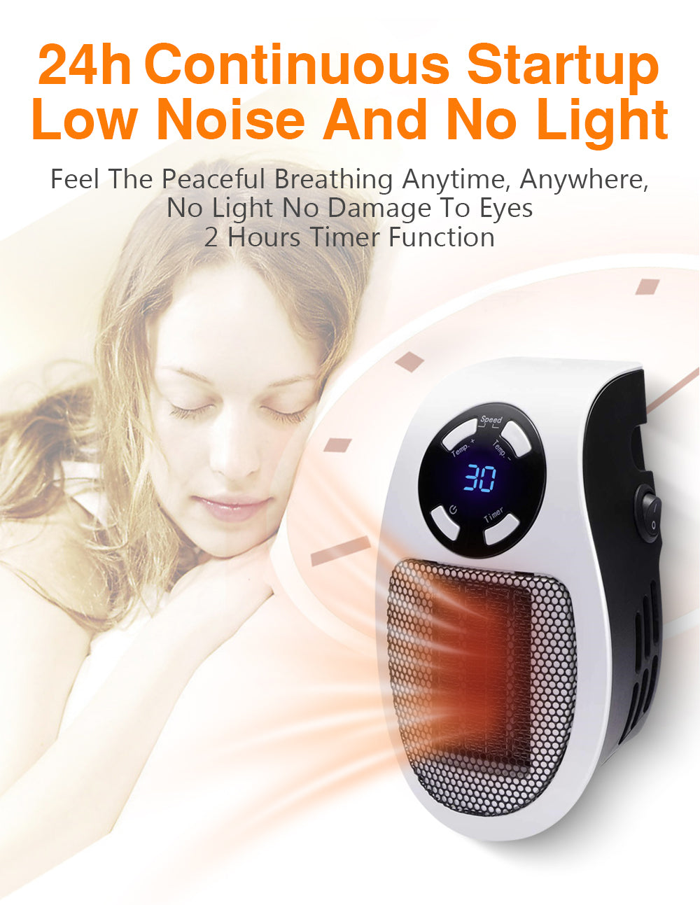 LuxaHeat Elegant Heater | Portable heater for comfortable warmth anywhere