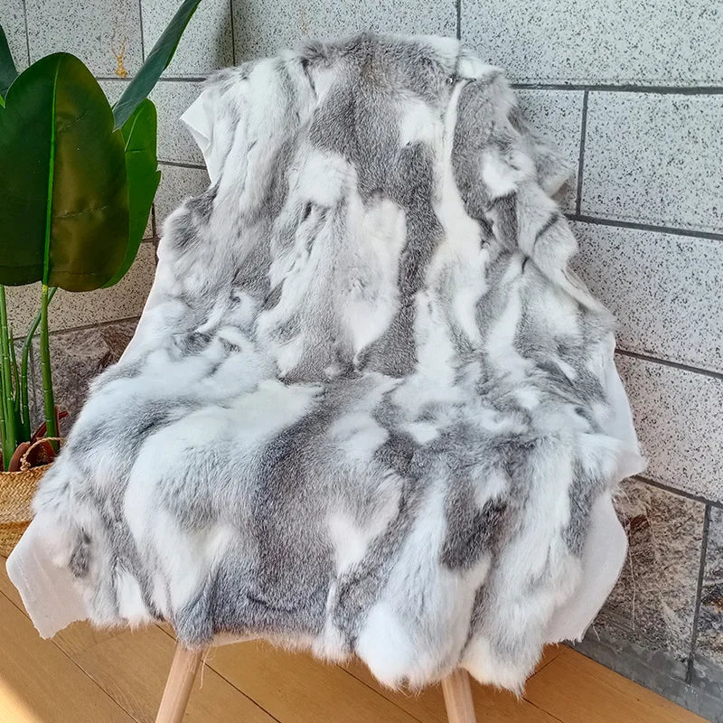 Imitated Rabbit Fur | Soft & Natural | 100x50 cm | Handmade