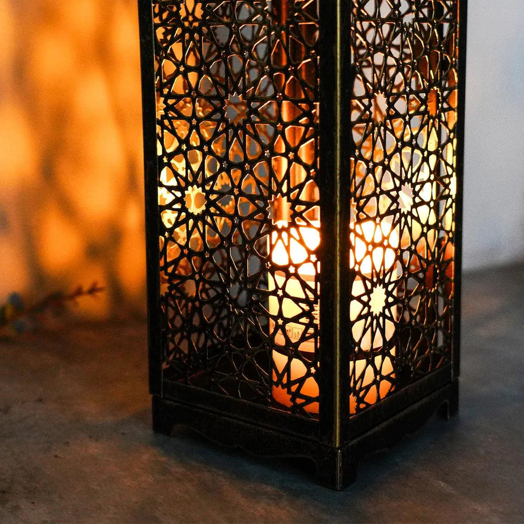 Mystique Oriental Lantern - Vintage Candle Holder