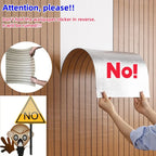 Easy Apply Wood Effect Home Wall Panel Sticker