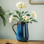 Laguna Kiln Blue Ceramic Pitcher