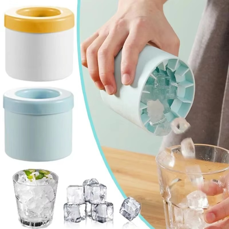Essential Round Silicone Ice Cube Maker