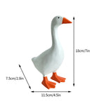 Decorative Figure GooseMag | Magnetic Goose Key Holder | Resin Sculpture & Organizer