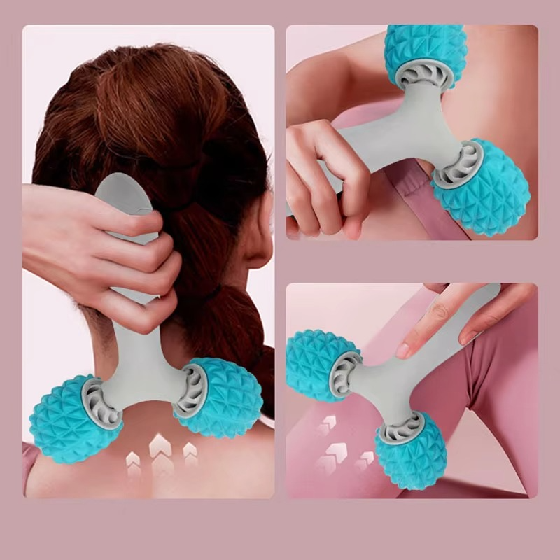 Yoga Leg and Calf Massager for Muscle Relaxation and Recovery