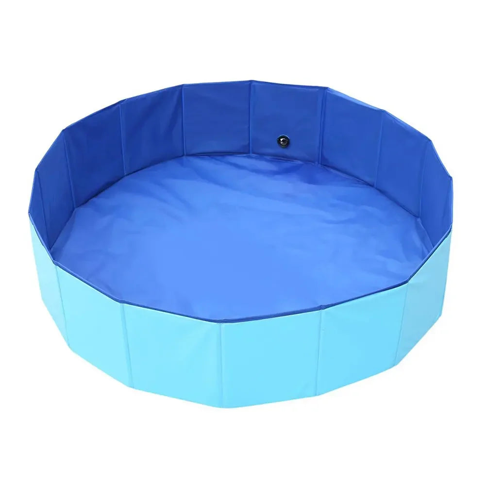 Foldable PVC Dog Pool with Drainage Valve