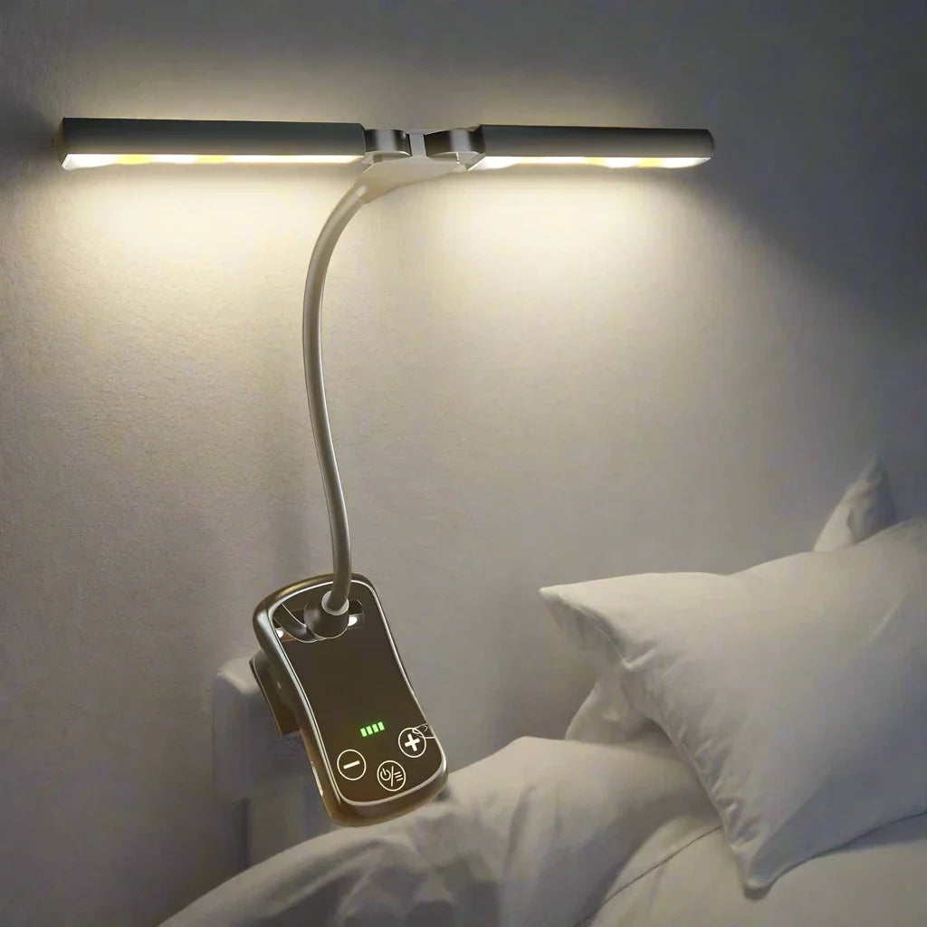 LED rechargeable reading lamp with touch control | Autumn lighting - Nellie