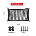 Stretchable Mesh Cargo Net Organizer for Car Storage