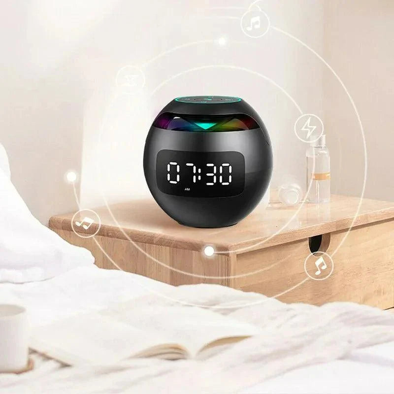 Smart Digital Alarm Clock with LED Backlight