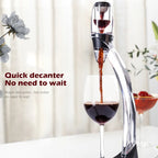 VinaLuxe Wine Aerator with Filter | Instant Full Aroma | Softer Tannins | Modern Design