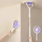 2-in-1 Rechargeable Mosquito Killer Lamp and Electric Swatter
