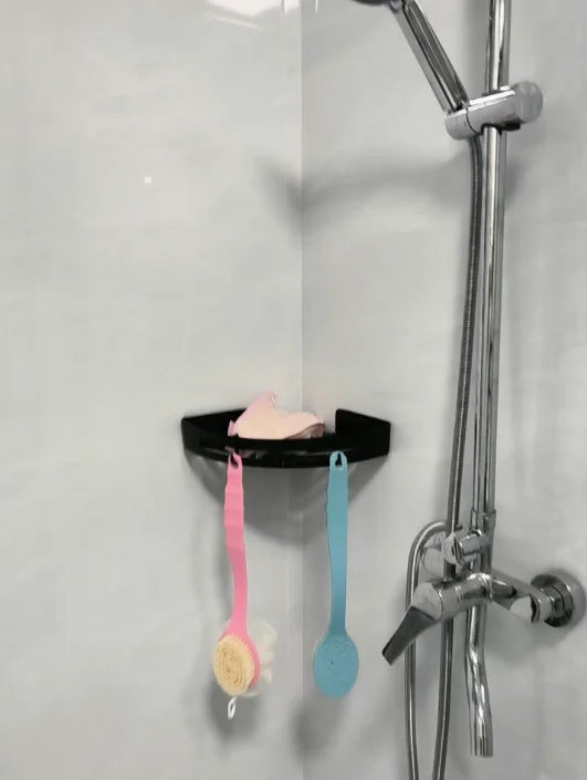 AQUAFIX Self-Adhesive Shower Organizer – Strongly adhesive, drill-free & waterproof