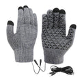 Heated Gloves FROSTIQ | USB Charging | Touchscreen & Non-Slip | Winter Thermal Gloves for Outdoor & Cycling