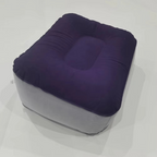 Inflatable Footrest Pillow - Leg Support Cushion for Travel, Office & Home