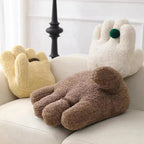 Fluffy Hand Cushions with Ring
