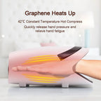 Hot Compress Electric Triple Mode Ergonomic Hand Massager