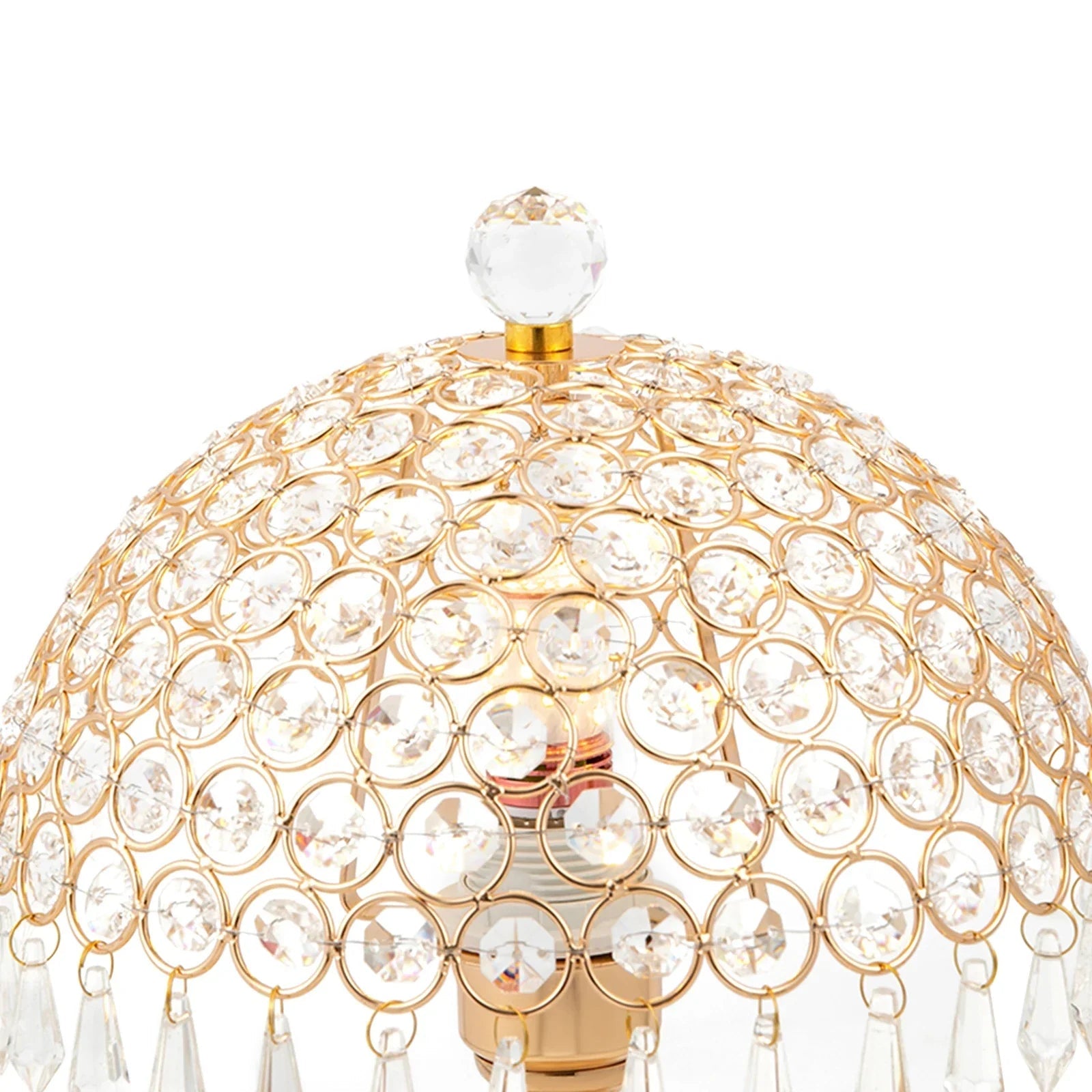 Modern Crystal Luxury Decorative Nightstand Lamp