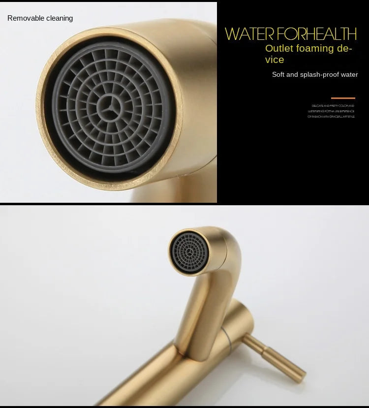Classic Sink Faucet | Stainless Steel | Single Lever Mixer | Ceramic Valve