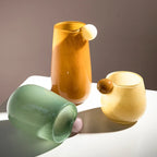 Globe Glass Chubby Vase