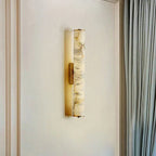 Sculptural Wall Lamp Marble for Interiors with Character