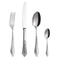 Elegant cutlery set in gold design