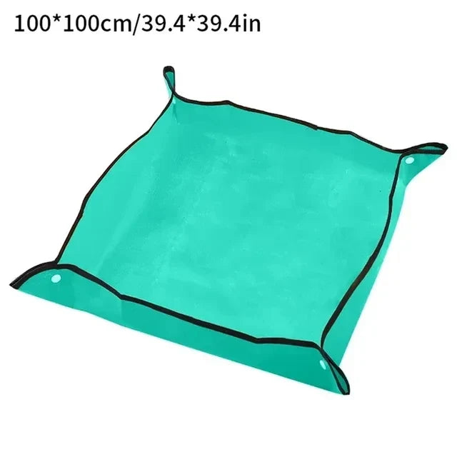 Gardening Soil Tray Reusable Portable Mat