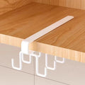 Ferrosa Iron Hooks for Kitchen Cabinet | Wall Shelf & Coat Hooks | Space-saving & Load-bearing