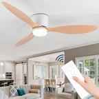 Ceiling Fan With Light Scandinavian Design