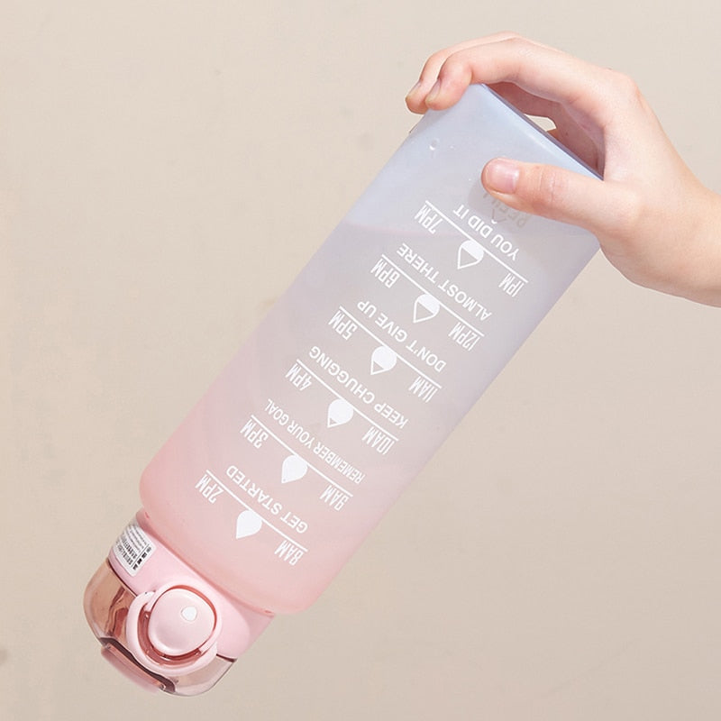 GoalHydrate Bottle - Motivation Water Bottle for Daily Use