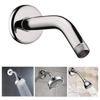 High-Pressure Rain Shower Head with Arm | Round Model – Wall Mount